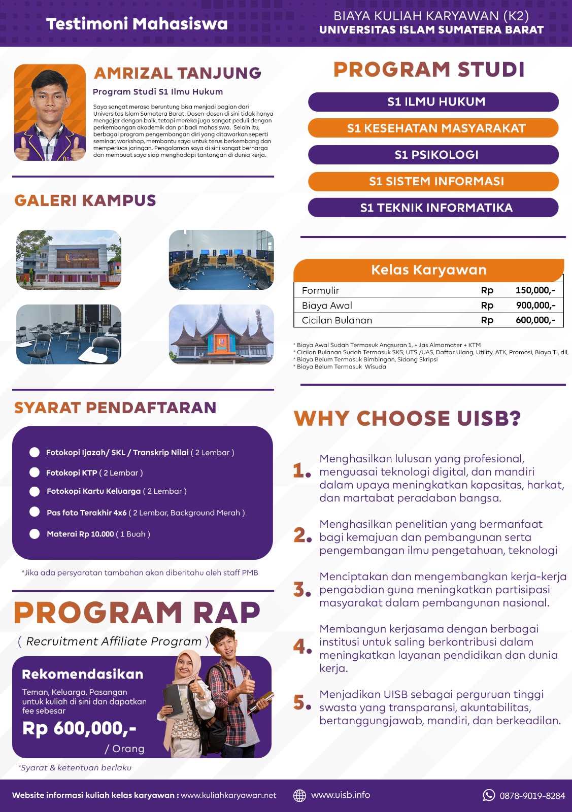 Brosur Belakang